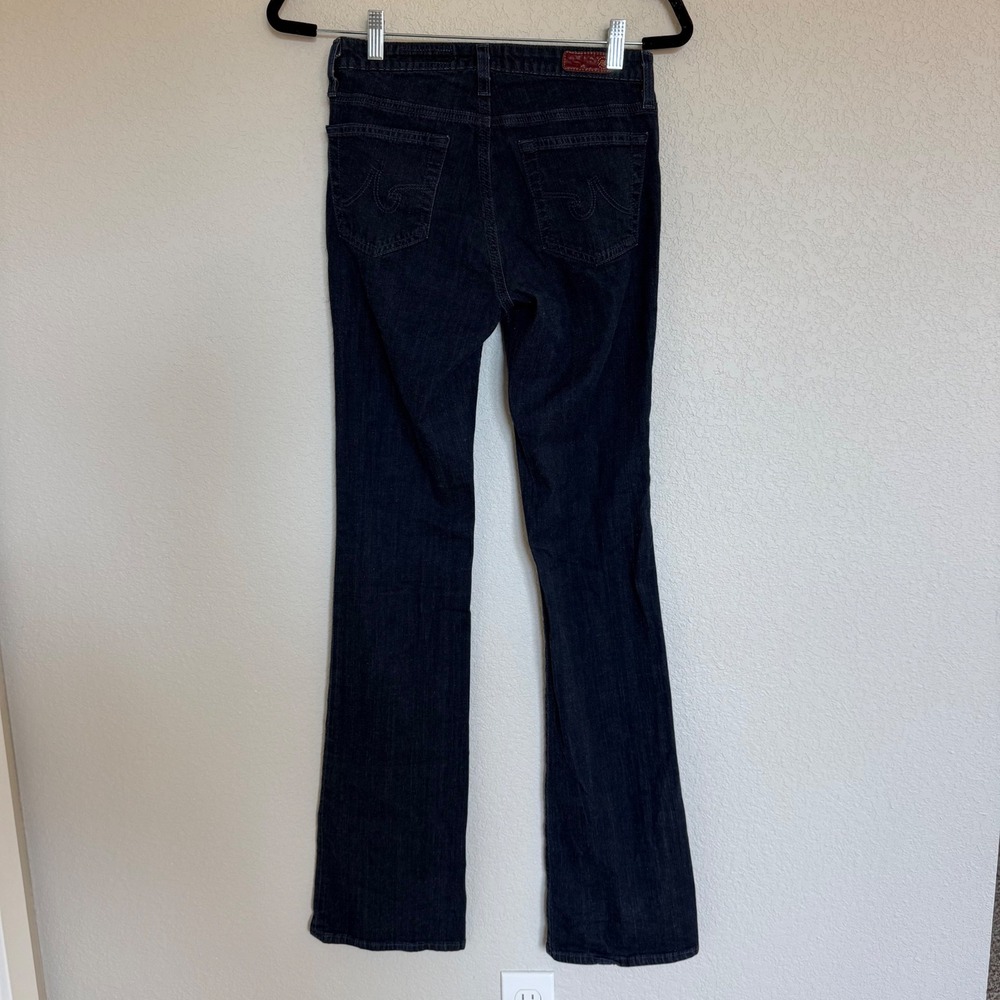 AG Adriano Goldschmied Mid-Rise Angel Bootcut Jeans Dark Wash 26R Chic Denim - Picture 2 of 8